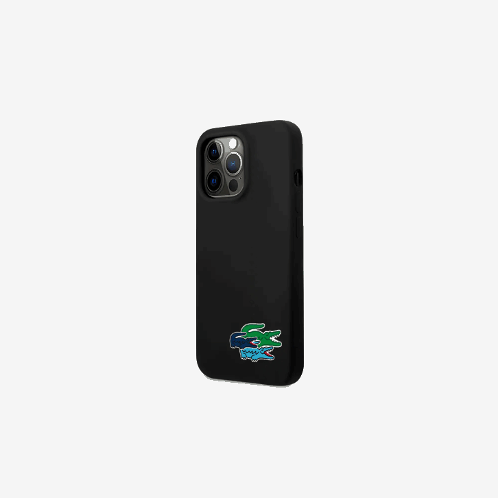 homens Lacoste branco 000 estojo de silicone iphone 14 pro 08D02220