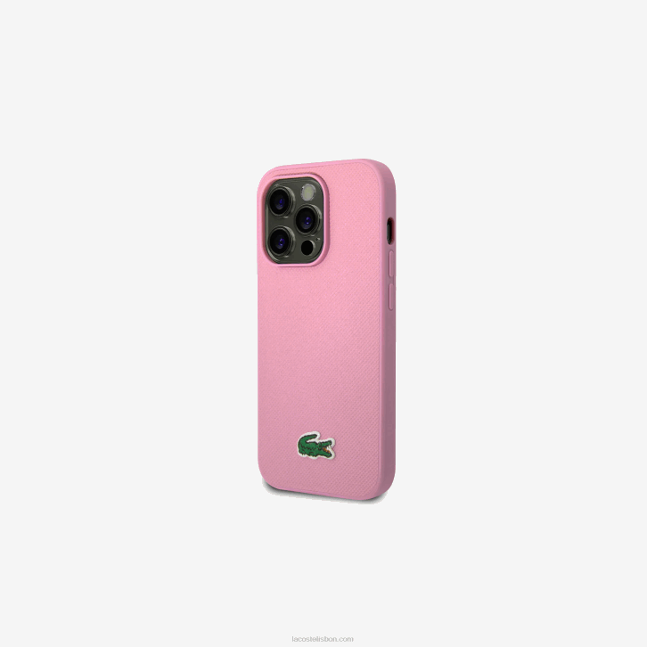 homens Lacoste parme m33 capa iphone 14 pro com efeito petit pique 08D02218