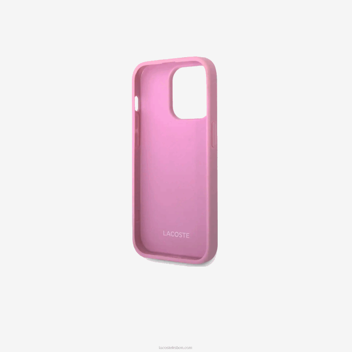 homens Lacoste parme m33 capa iphone 14 pro max com efeito petit pique 08D02215