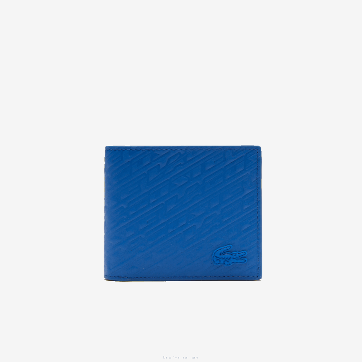 homens Lacoste royaume l97 carteira de impressão de logotipo 08D01992