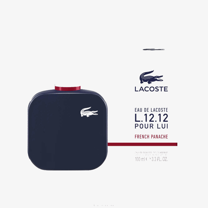 homens Lacoste azul 000 l.12.12 panache francês para lui eau de toilette 100ml 08D02193