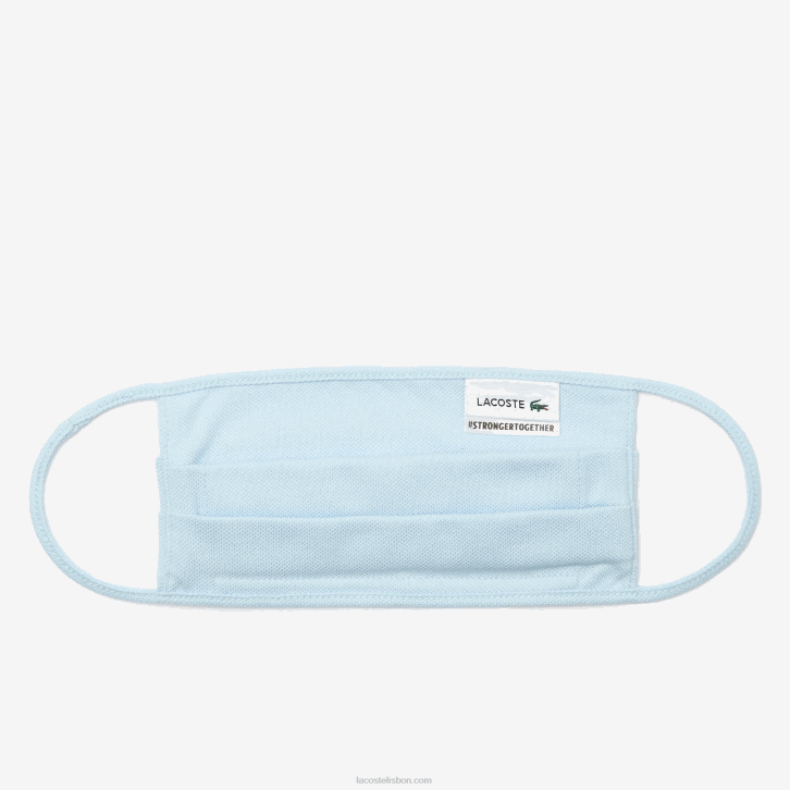 homens Lacoste azul claro t01 l.12.12 máscaras faciais pacote com 3 08D02265