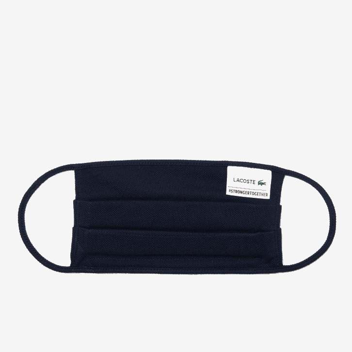 homens Lacoste azul marinho 166 l.12.12 máscaras faciais pacote com 3 08D02264