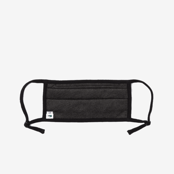 homens Lacoste preto verde branco 299 l.12.12 máscaras ajustáveis ​​de proteção facial pacote com 3 08D02273