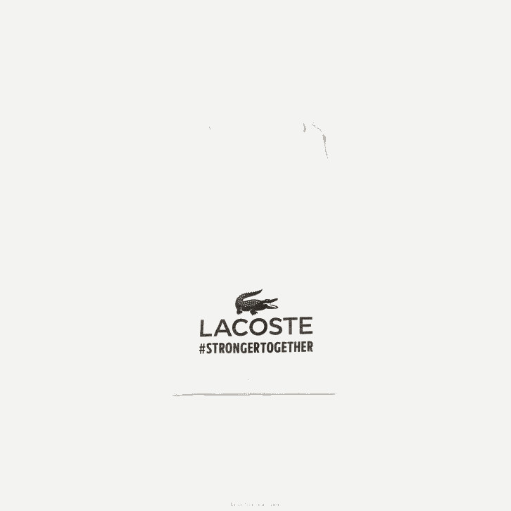 homens Lacoste rosa claro t03 l.12.12 máscara de proteção facial piquê de algodão 08D02324