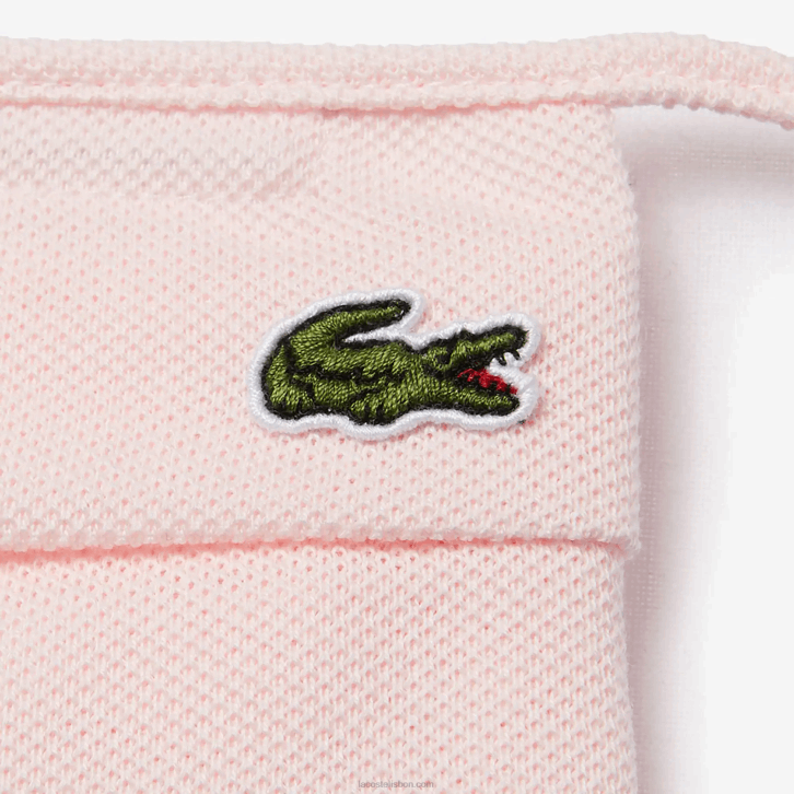 homens Lacoste rosa claro t03 l.12.12 máscaras faciais pacote com 3 08D02280