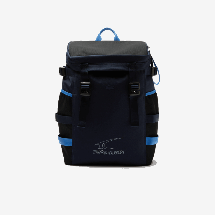 homens21 mochila de lona técnica lacoste x theo curin 08D02124
