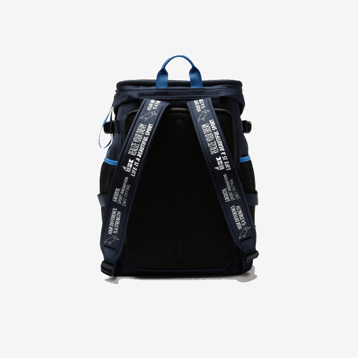 homens21 mochila de lona técnica lacoste x theo curin 08D02124