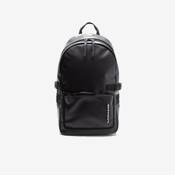 homens Lacoste azul nuit noir m20 mochila de marca de contraste 08D01978