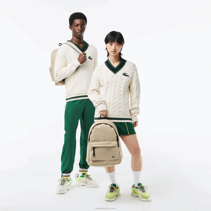 homens Lacoste brindille l37 mochila com compartimento para computador 08D01936