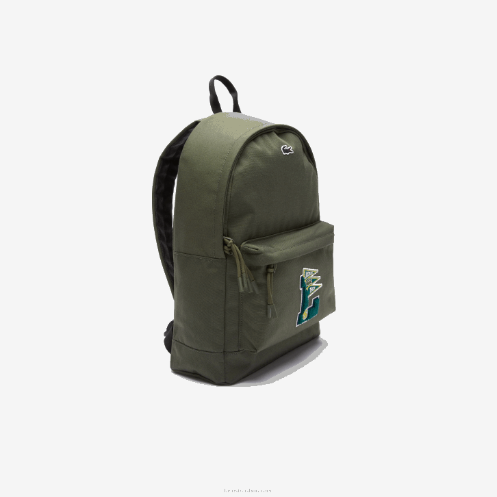homens Lacoste l patch baobab h40 flâmulas neocroc l badge mochila de lona 08D02070
