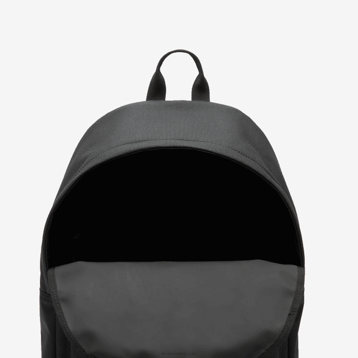 homens Lacoste preto 000 mochila com bolso para notebook 08D02135