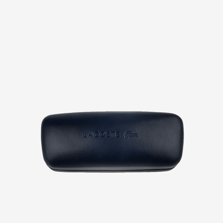 homens Lacoste havana 240 óculos de sol retângulo estilo escala L.12.12 em acetato 08D02183