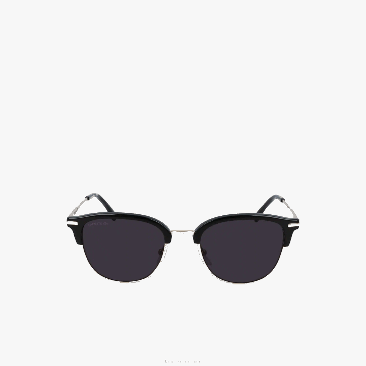 homens Lacoste ouro 714 óculos de sol ovais coleção novak djokovic de metal 08D01929