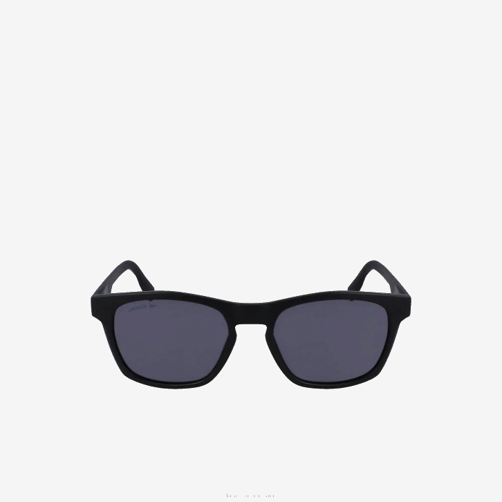 homens Lacoste preto/azul 002 óculos de sol ativos 08D02200