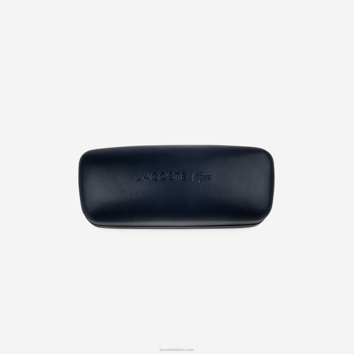 homens Lacoste preto/azul 002 óculos de sol premium retângulo modificado l.12.12 08D01927