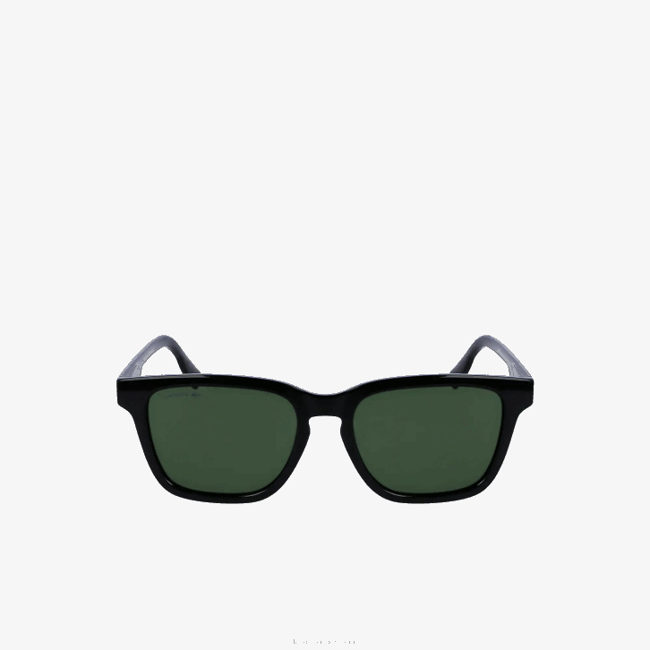 homens Lacoste preto fosco 001 oculos de sol 08D02190