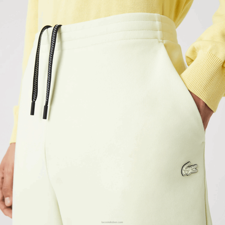homens Lacoste amarelo 6gd calça de marca slim fit 08D0974