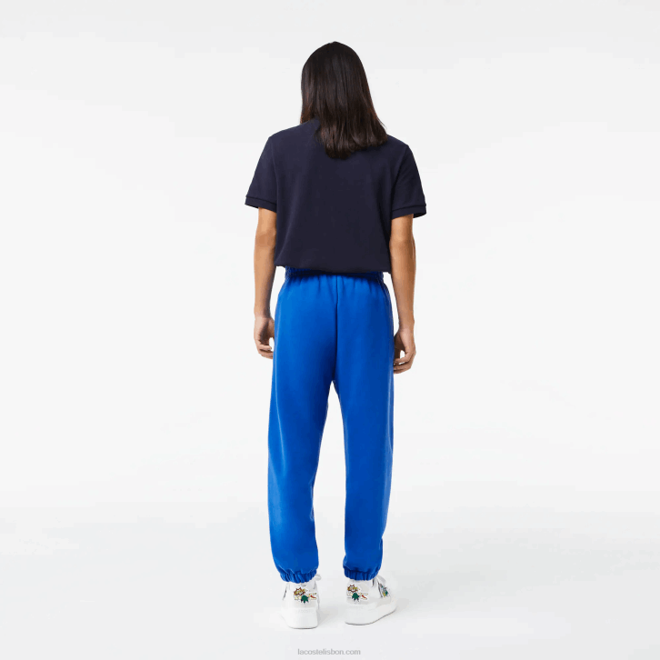 homens Lacoste azul k1q calça de banda de marca 08D01028