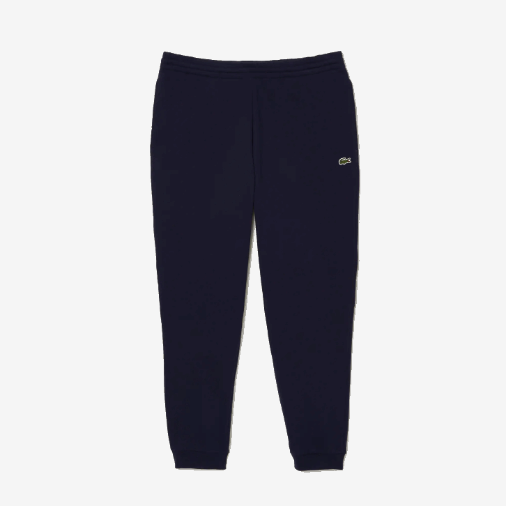 homens Lacoste azul marinho 166 calça de moletom de ajuste cônico 08D0348