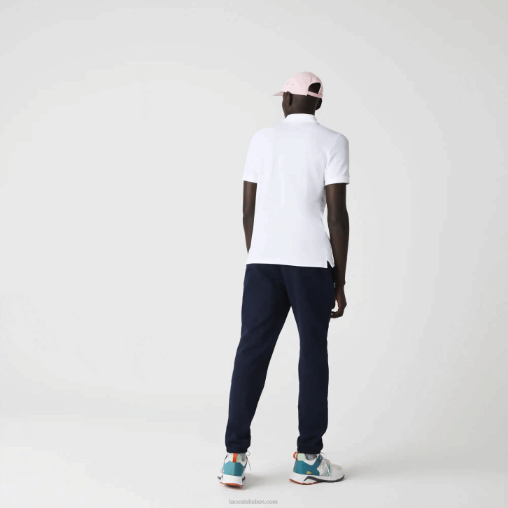 homens Lacoste azul marinho 166 calça esportiva de lã para tênis 08D01151