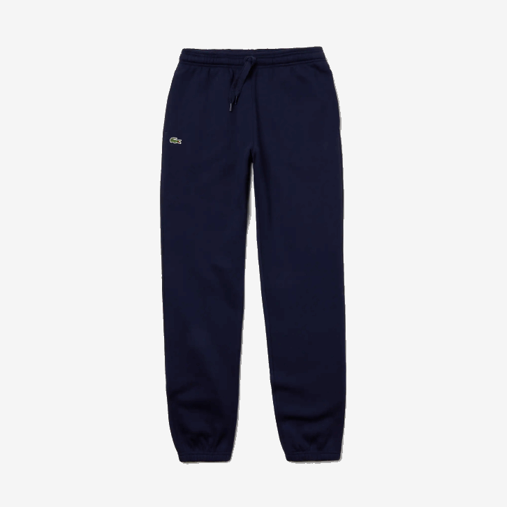 homens Lacoste azul marinho 166 calça esportiva de lã para tênis 08D01151