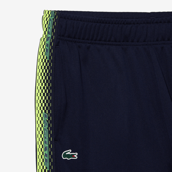 homens Lacoste azul marinho 166 calças de tênis resistentes à abrasão 08D0305