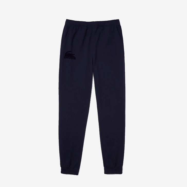 homens Lacoste azul marinho 423 joggers de lã de algodão 08D01477