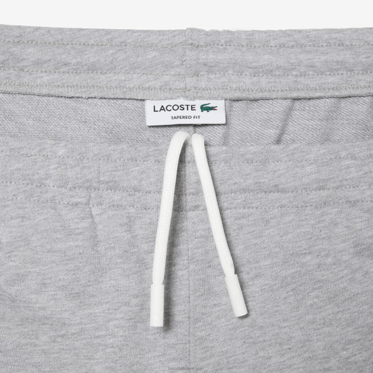 homens Lacoste chine cinza cca calça de lã não escovada 08D0308