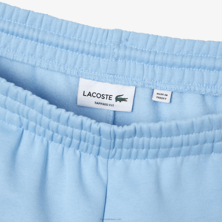 homens Lacoste hbp azul calça de moletom de ajuste cônico 08D01008