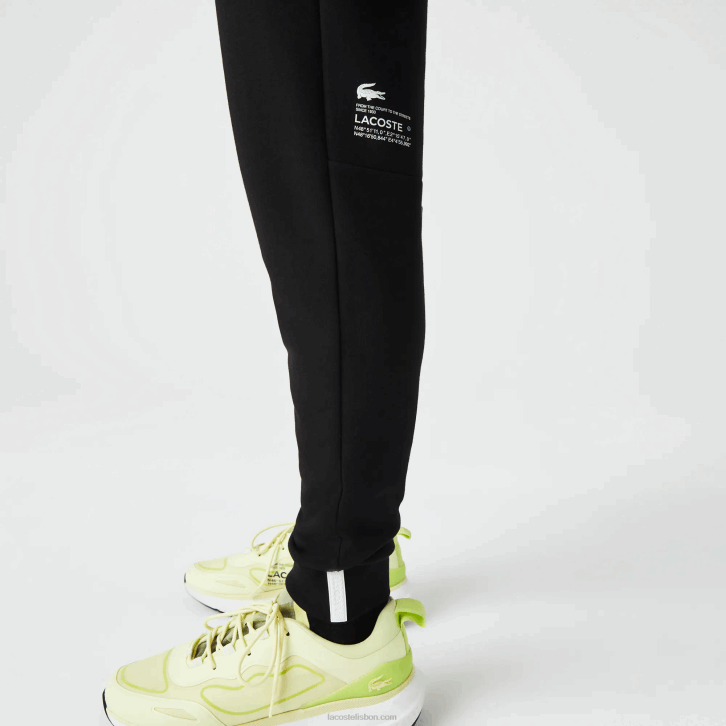 homens Lacoste preto 031 calça de marca slim fit 08D0973
