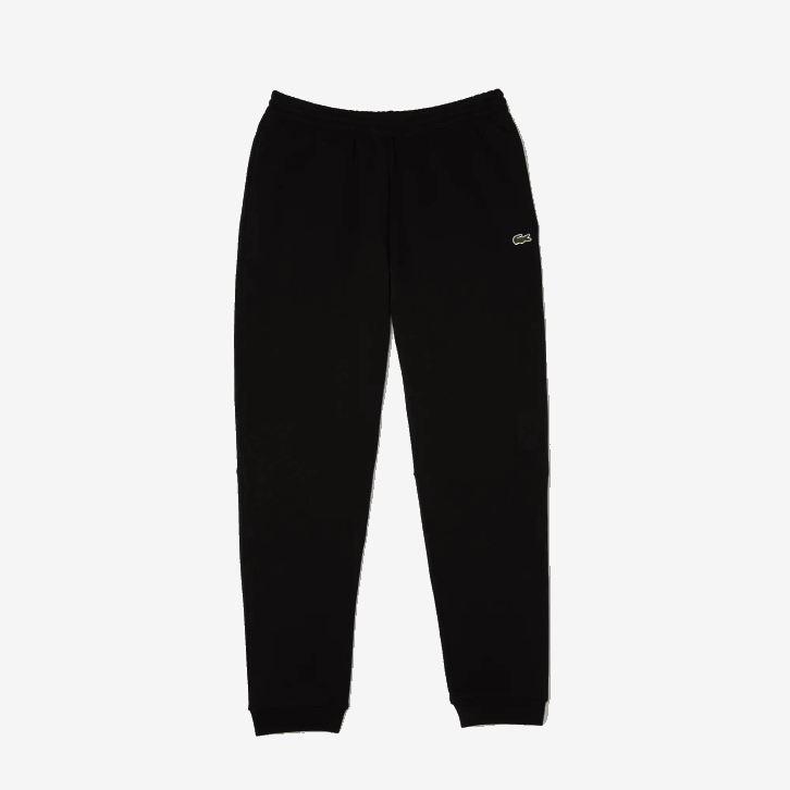 homens Lacoste preto 031 calça de moletom de ajuste cônico 08D0347