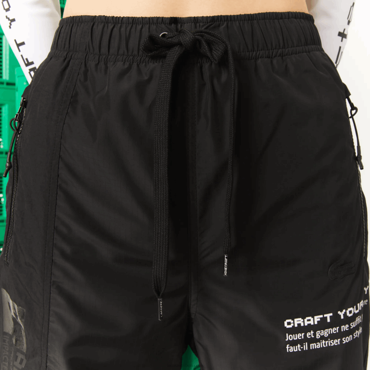 homens Lacoste preto 031 calça esportiva de náilon live x minecraft 08D01175