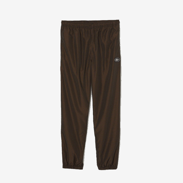 homens Lacoste preto marrom marinho cáqui verde txj calça de sarja xadrez repelente à água 08D01069