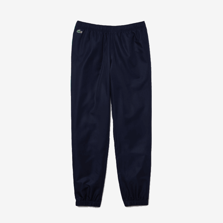 homens Lacoste verde azul marinho branco m7z calças esportivas de bandas colorblock 08D01128