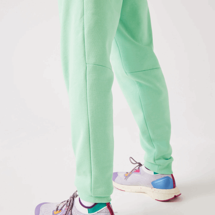homens Lacoste verde claro 0vz calça de moletom de ajuste cônico 08D01125