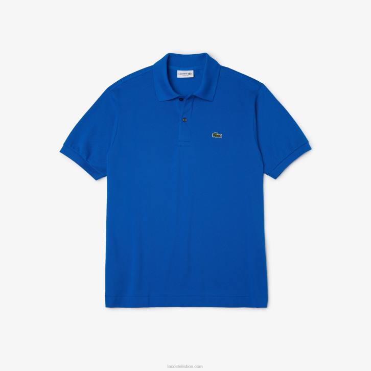homens Lacoste azul k1q polo l.12.12 original 08D0654