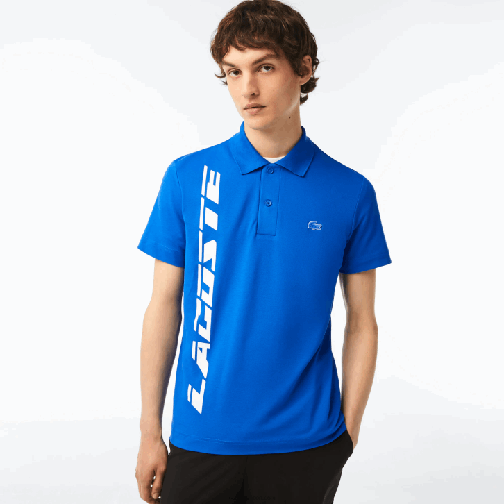 homens Lacoste azul k1q polo piquet regular fit da marca 08D0625