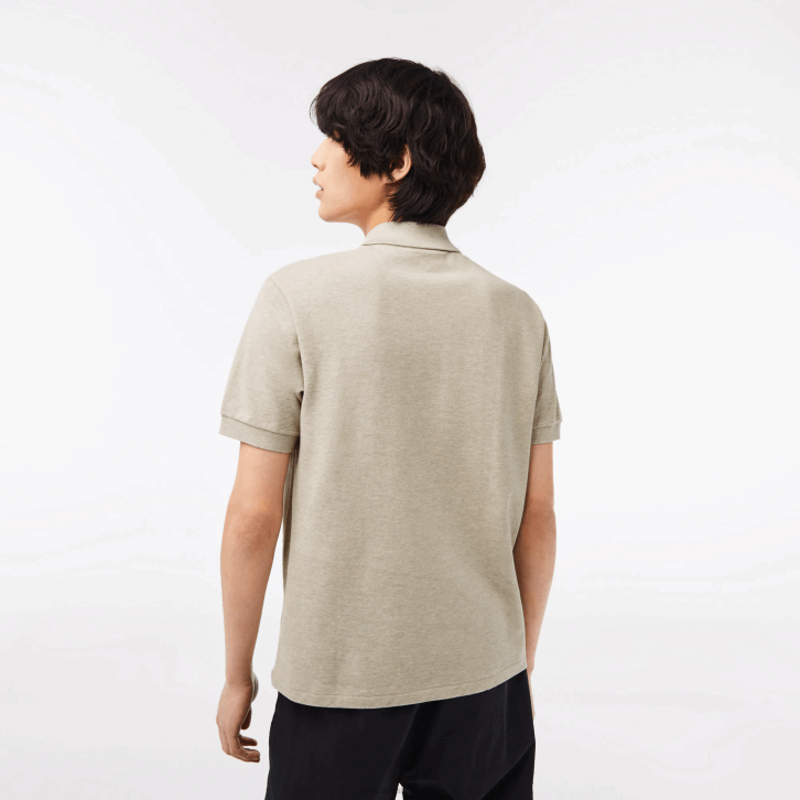 homens Lacoste bege kd4 polo mesclado original l.12.12 08D0167