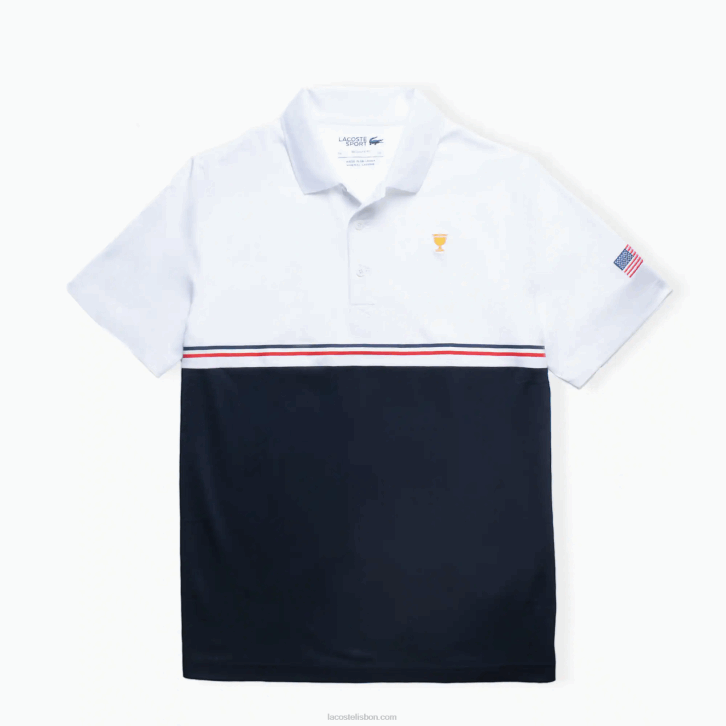 branco azul marinho vermelho t56