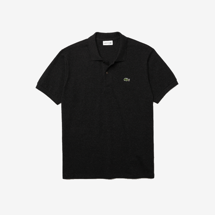 homens Lacoste cinza el6 polo mesclado original l.12.12 08D0129