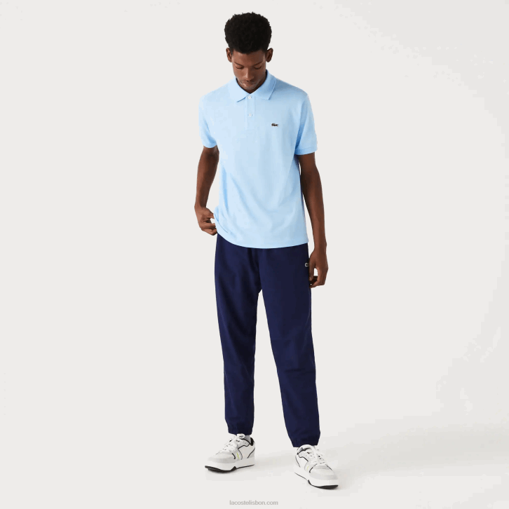 homens Lacoste hbp azul polo l.12.12 original 08D0728