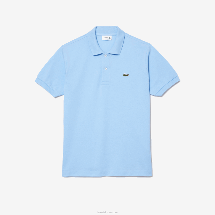 homens Lacoste hbp azul polo l.12.12 original 08D0728