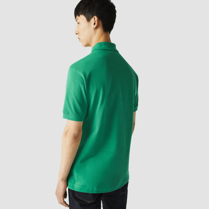 homens Lacoste ldm verde polo l.12.12 original 08D0884