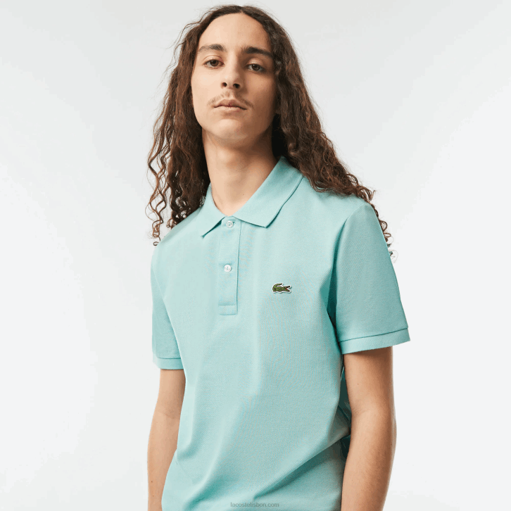 homens Lacoste perfeito lgf polo slim fit L.12.12 original 08D0192
