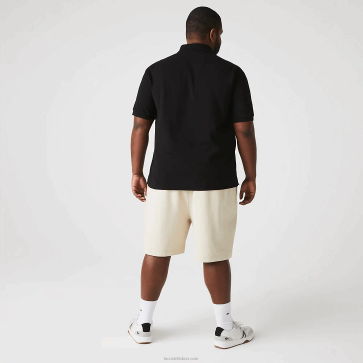 homens Lacoste preto 031 polo l.12.12 original 08D059