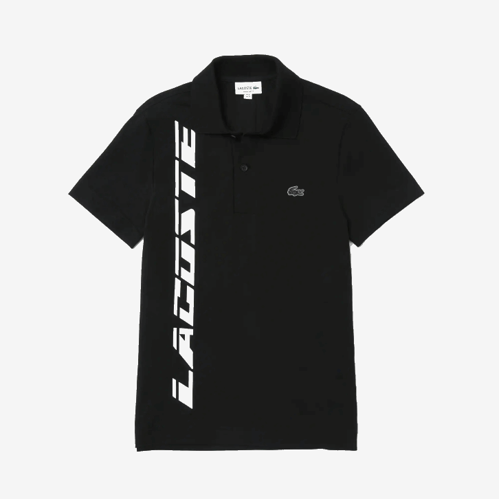 homens Lacoste preto 031 polo piquet regular fit da marca 08D0626