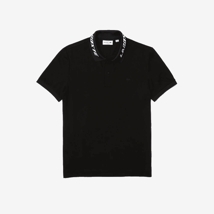 homens Lacoste preto 031 polo piquet stretch slim fit da marca 08D0777