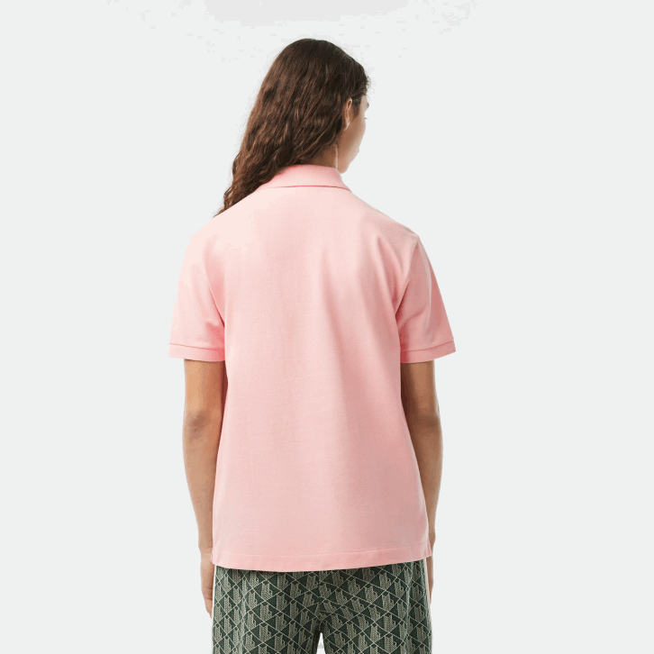 homens Lacoste rosa kf9 polo l.12.12 original 08D0195