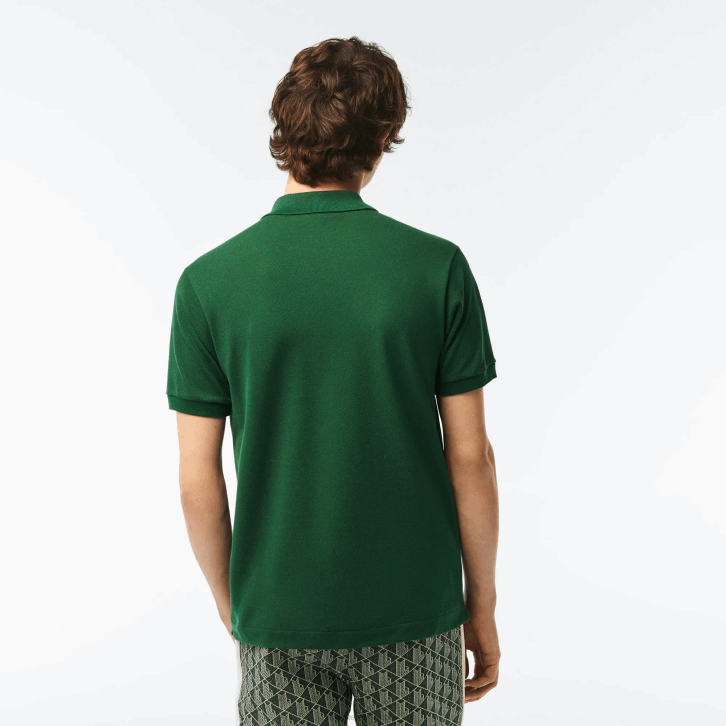 homens Lacoste verde 132 polo l.12.12 original 08D0601